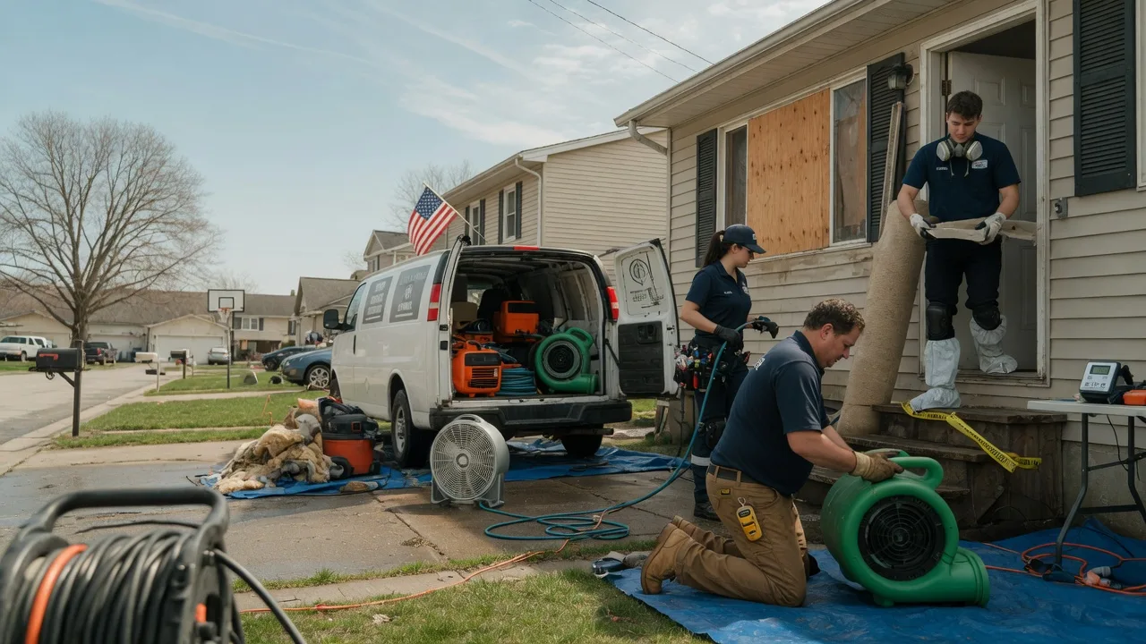 Water Damage Restoration in Corunna, MI near me